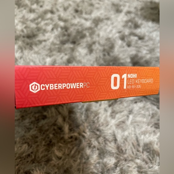 [NWOT] CYBERPOWER PC Play Ready Wired Gaming Keyboard Nohi LED Keyboard - Picture 4 of 15